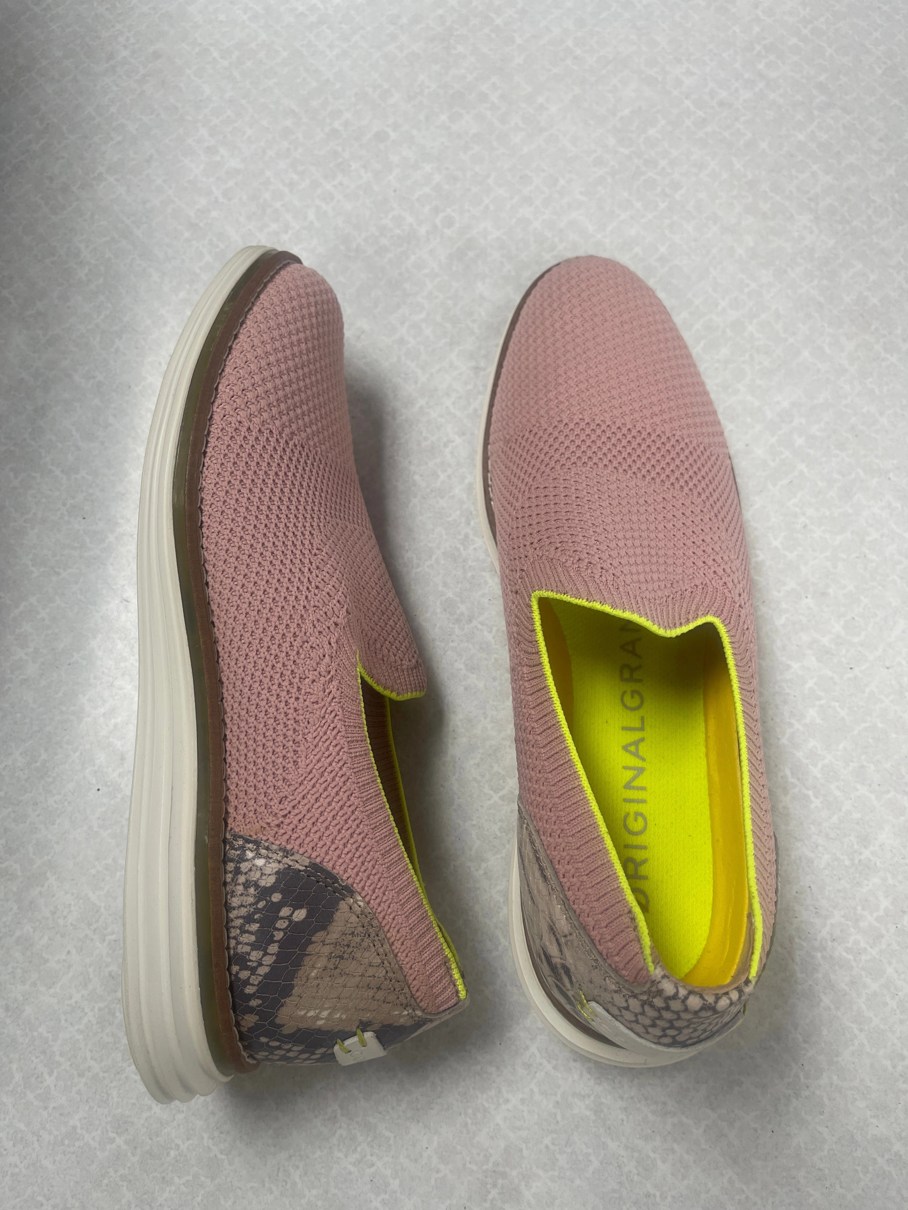 All-weather sole Traction Treads Shoes Sneakers By Cole-Haan In Pink, Size:6