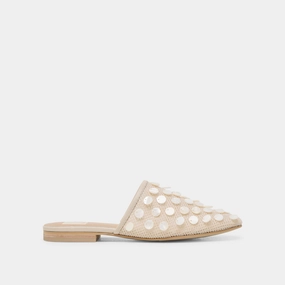 ROVA BEAD FLATS IVORY DISC MESH Odor Resistant Market Hall