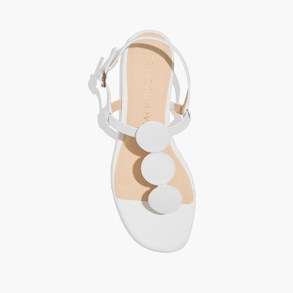 Worth Leather Flat Sandal Relaxed Footwear