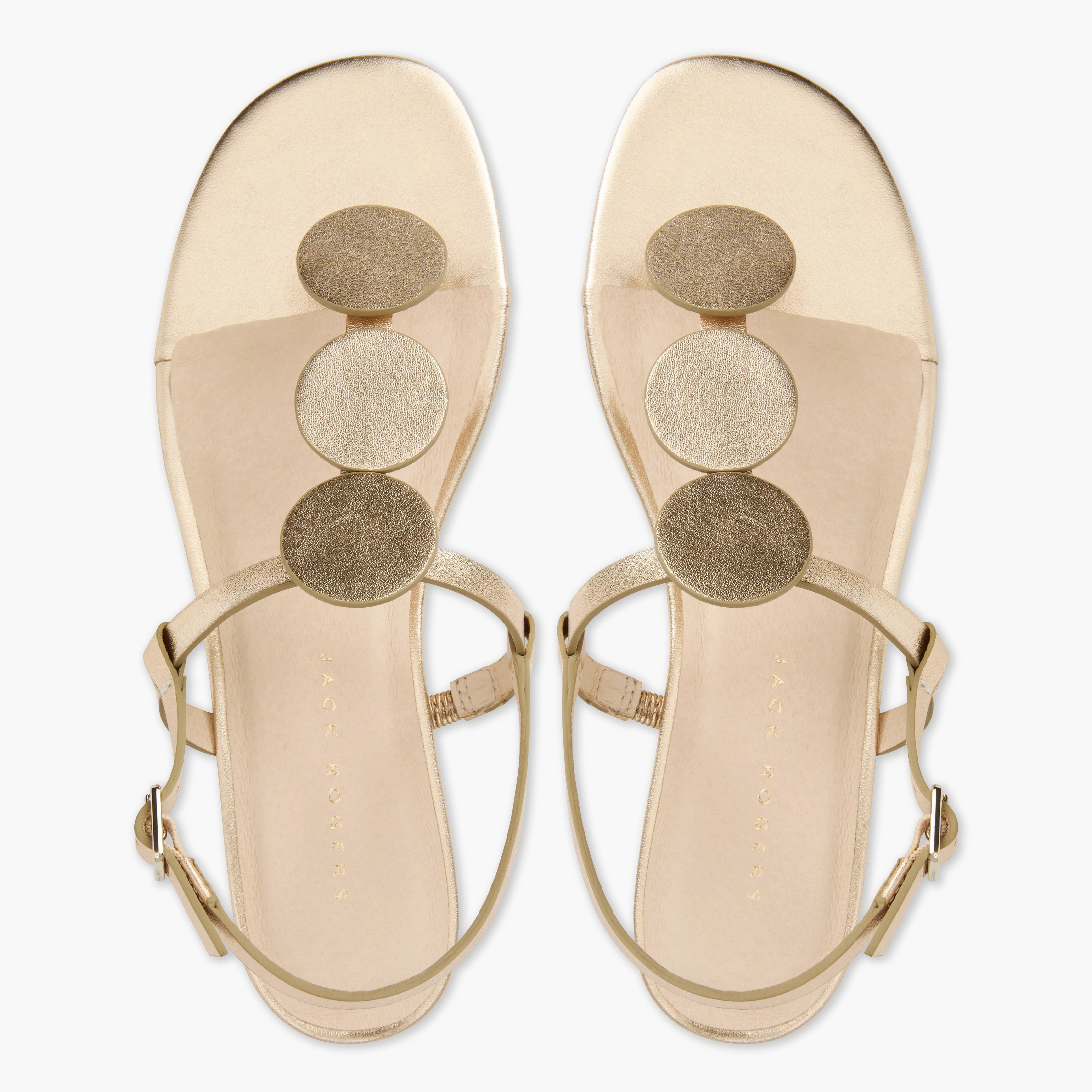 Worth Leather Flat Sandal Smart Look Neoprene Strap