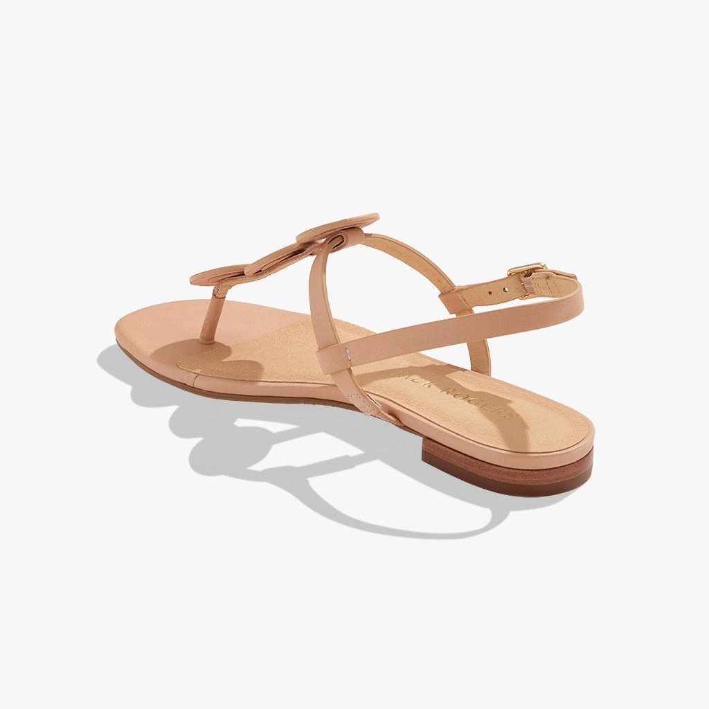 Worth Leather Flat Sandal Stylish and Comfortable