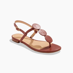 Arch Cradle Comfortable And Practical Worth Leather Flat Sandal