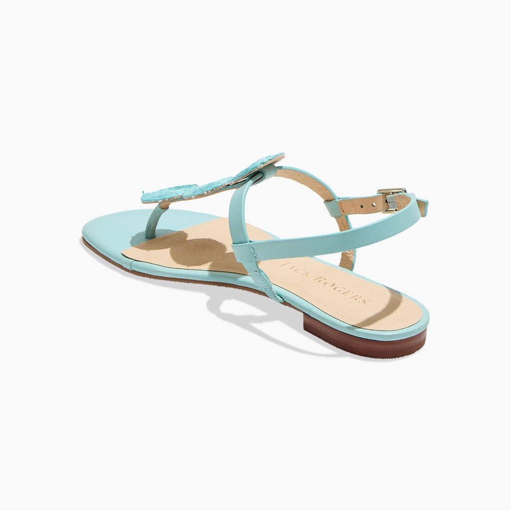Worth Raffia Flat Sandal Energy Return Foam