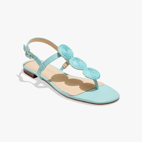 Worth Raffia Flat Sandal Casual Flats