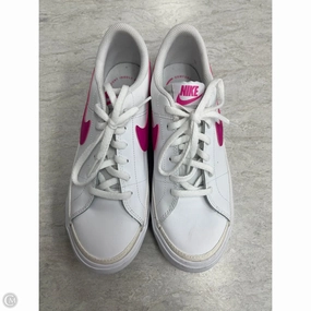 Shoes Sneakers By Nike In Pink & White, Size: 7.5 Hypoallergenic Lining