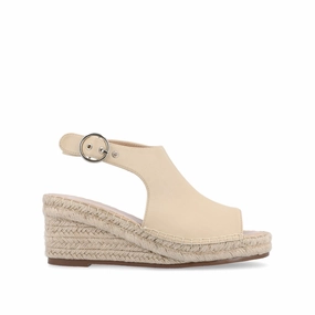 Wide Toe Box Design Supportive And Stylish CREW ESPADRILLE WEDGE HEEL SANDALS IN WIDE
