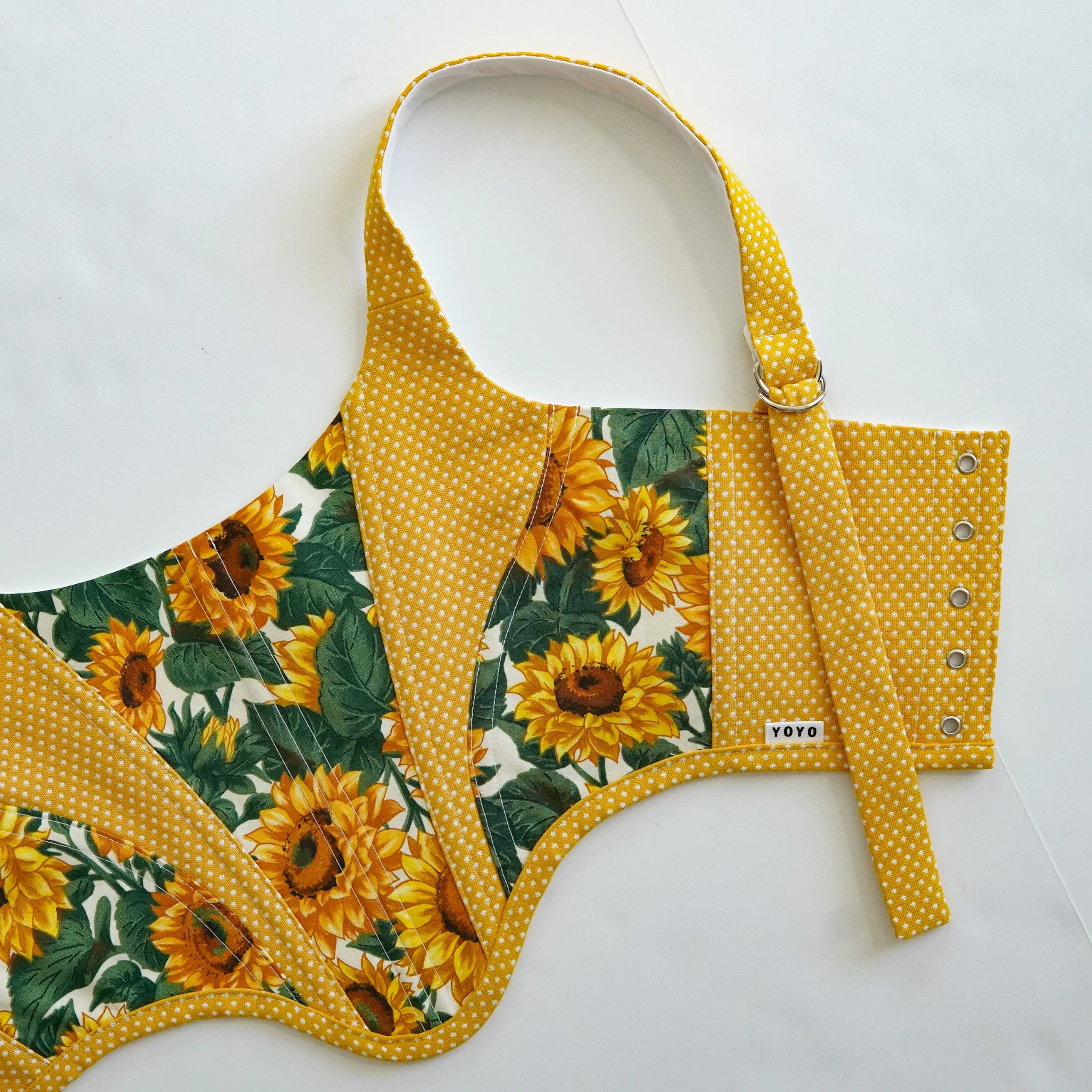 Yellow Sunflower Corset V2