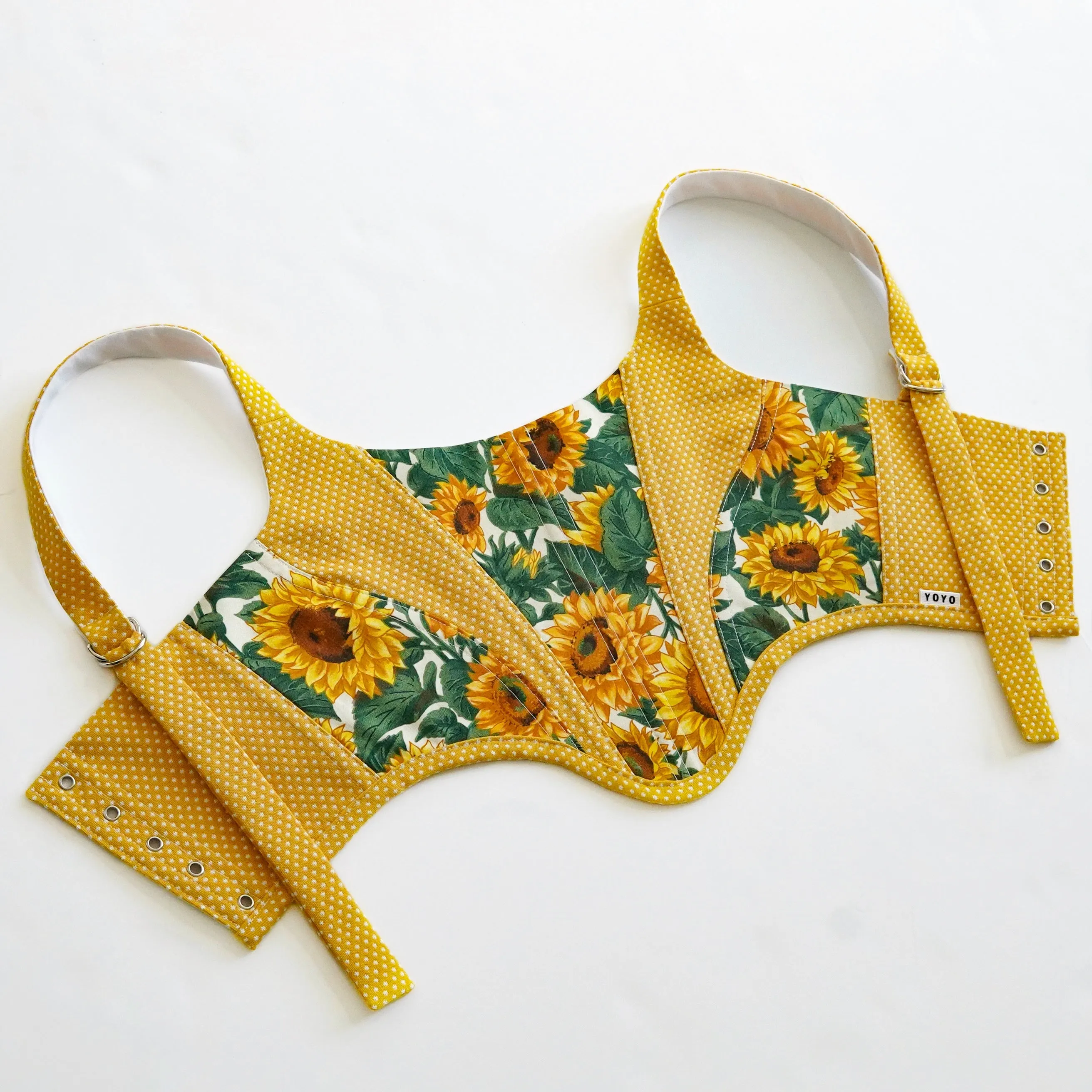 Yellow Sunflower Corset V2