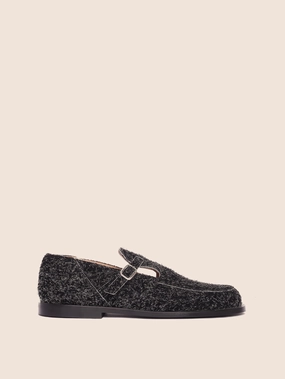 Zafra Black Flat Everyday Luxury Shoes