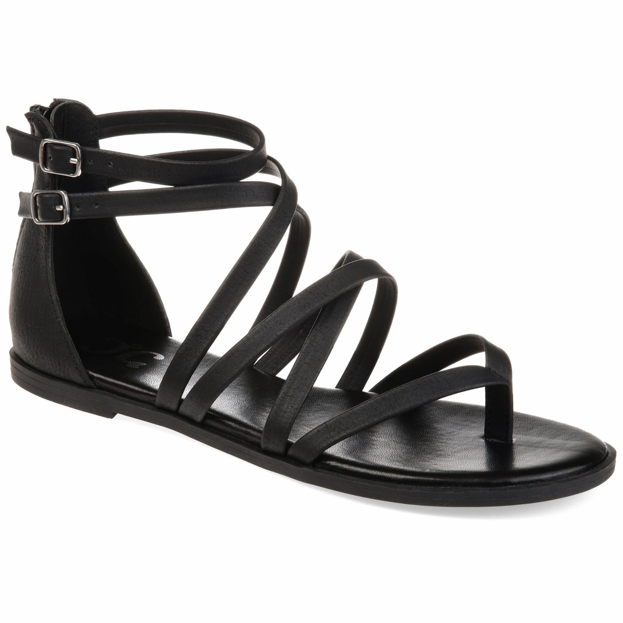 Leg Ease ZAILIE GLADIATOR SANDALS IN VEGAN LEATHER