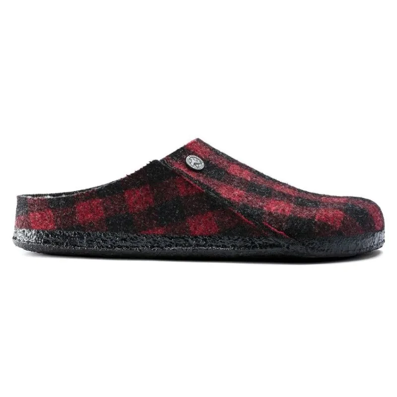 Zermatt Shearling Wool Felt Plaid