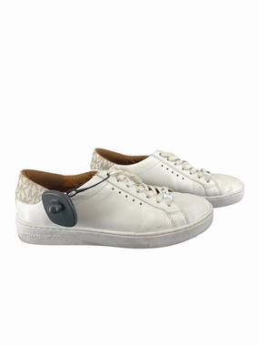 Shoes Sneakers By Michael Kors In White, Size: 8.5 Energy Returning Heel Seamless Knit Construction