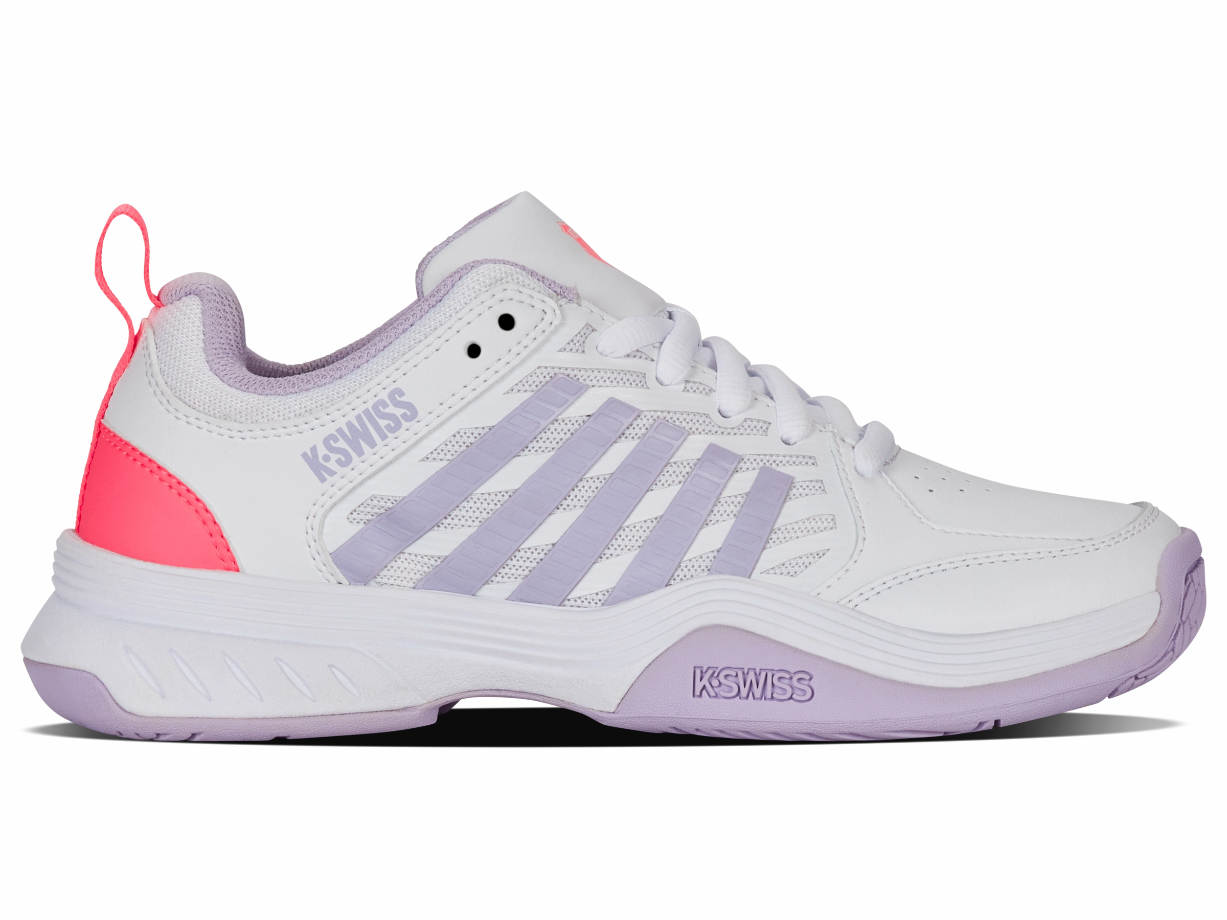 94428-182-M | COURT EXPRESS 2 | WHITE/ORCHID PETAL/NEON BLAZE Dream Walk