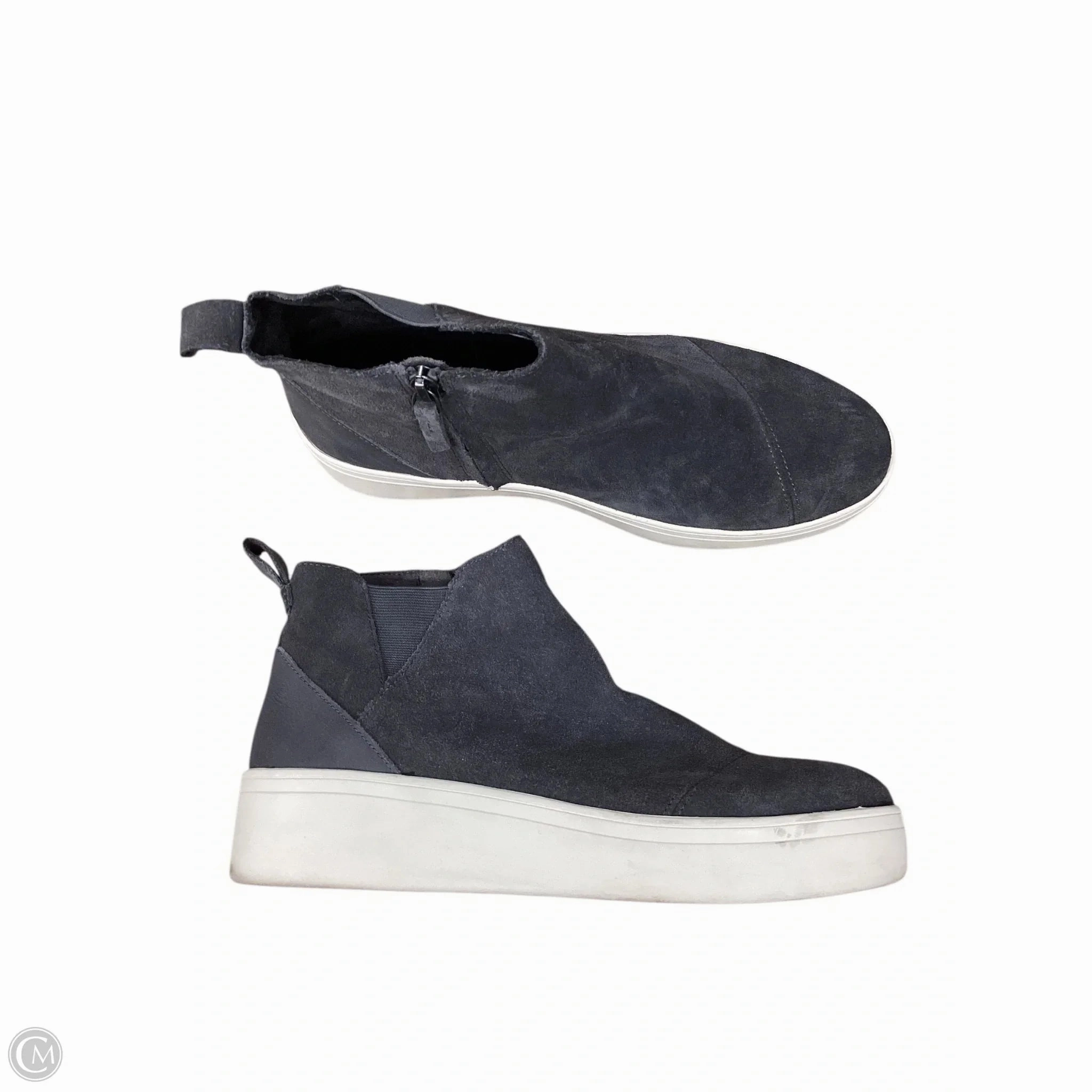 Micro Grip Tread Pattern Modern sole Shoes Sneakers By Toms In Grey, Size: 9