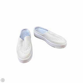 Shoes Sneakers By Nike In White, Size: 9.5 SuedeUpper Bold materials